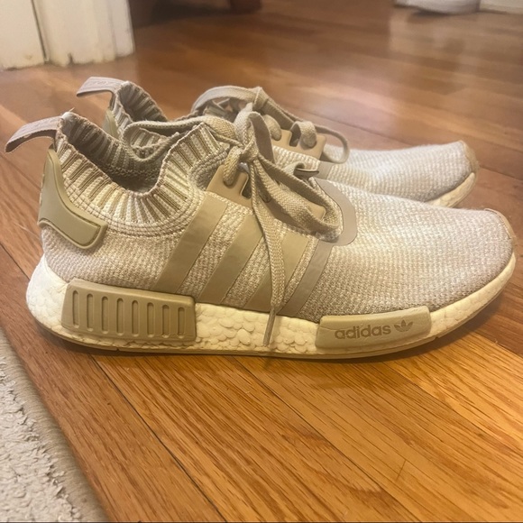 adidas Other - Adidas NMD linen khaki primeknit
